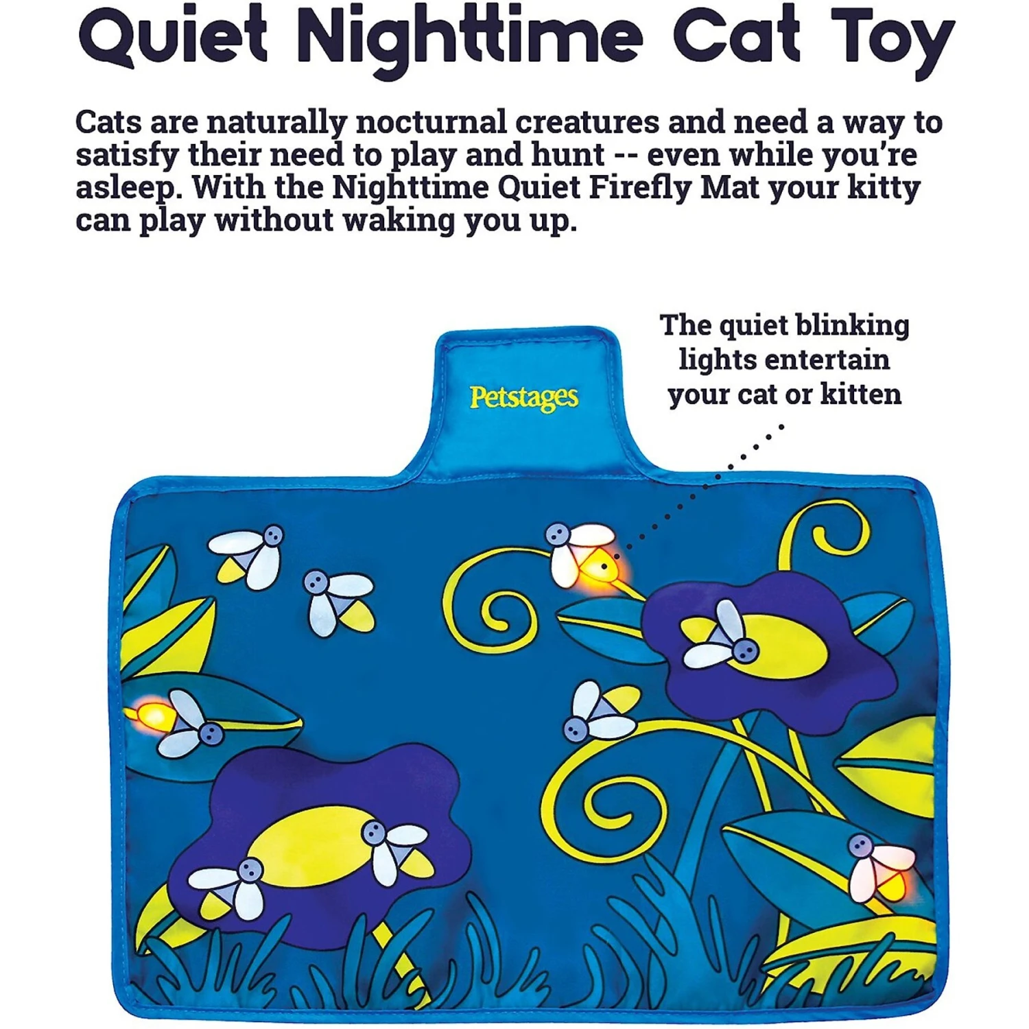 Catstages Flashing Firefly Mat Cat Toy - Image 3