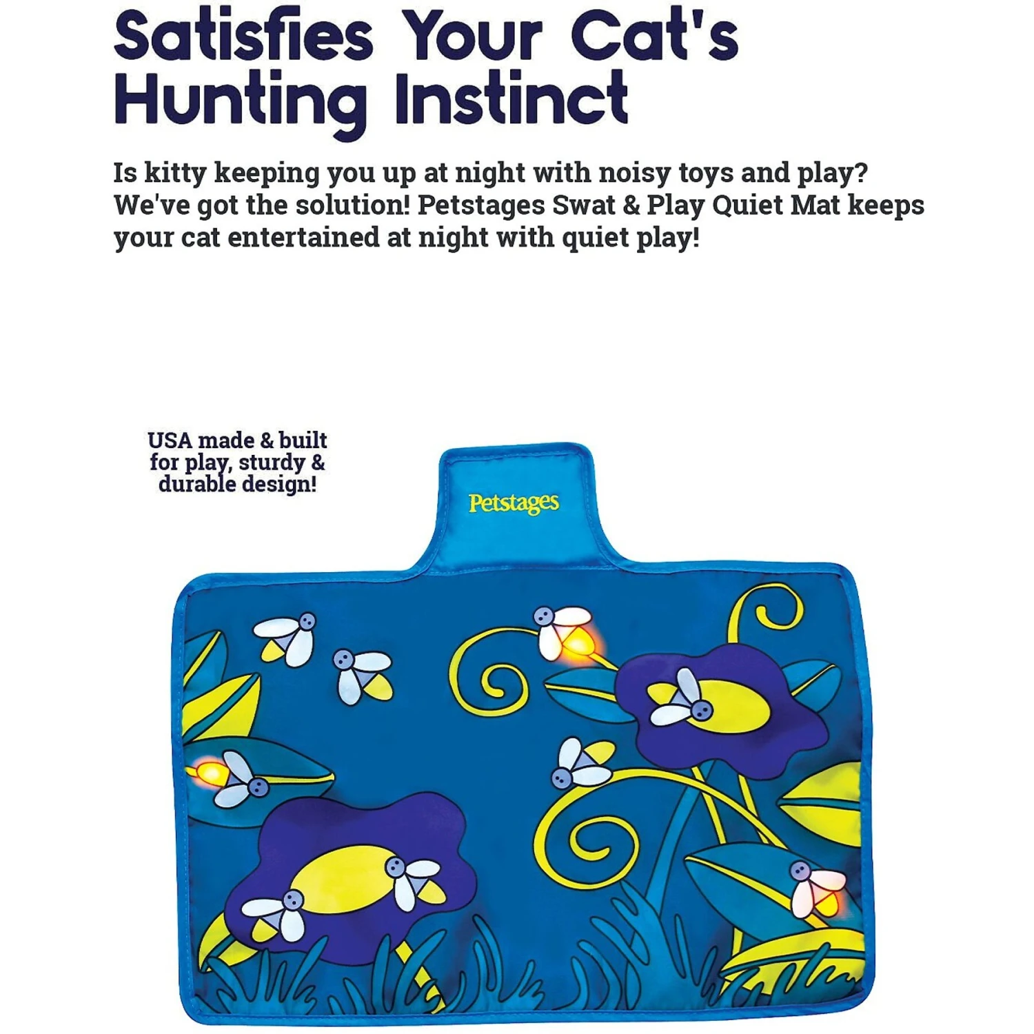 Catstages Flashing Firefly Mat Cat Toy - Image 4