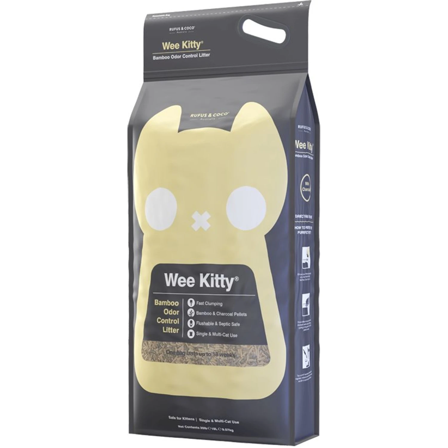 Rufus & Coco Wee Kitty Clumping Cat Litter - Image 2