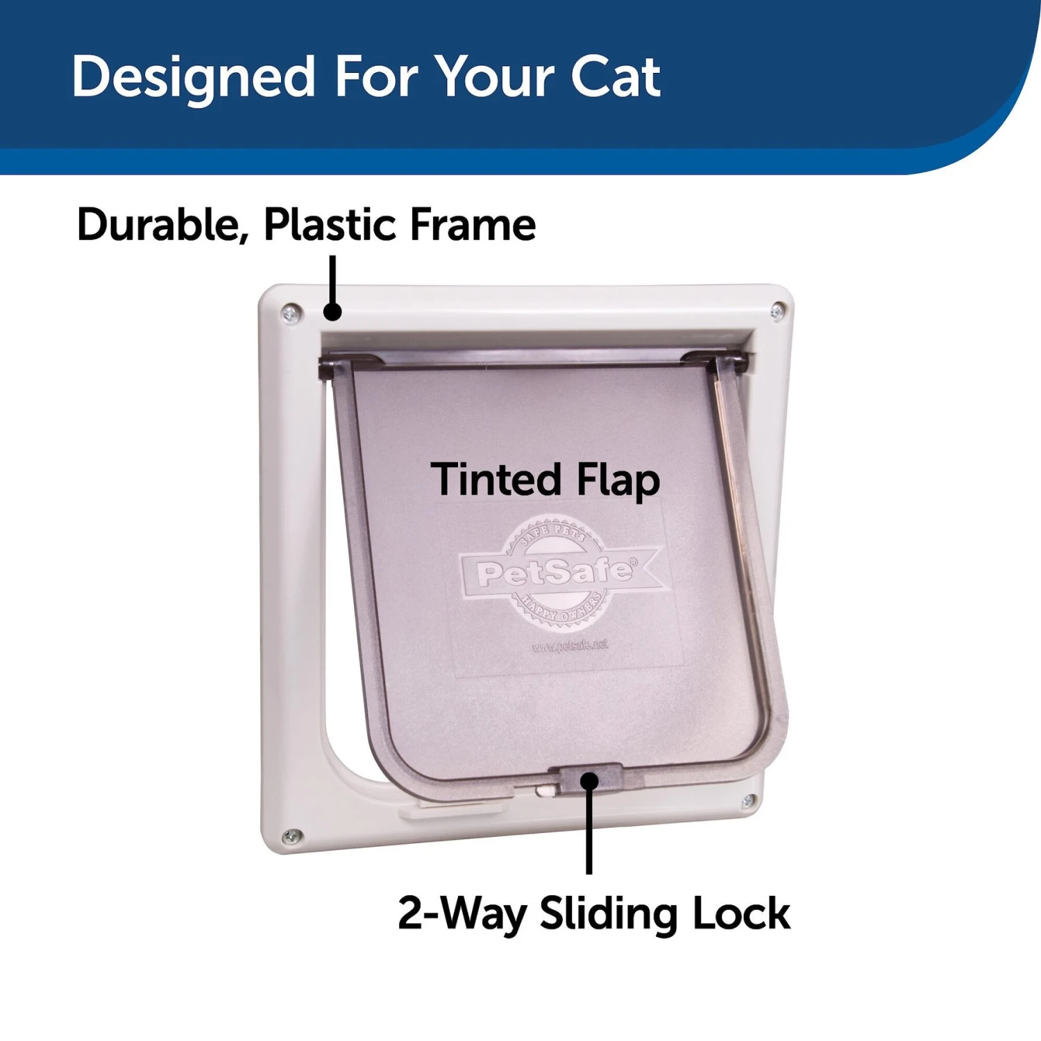PetSafe 2-Way Locking Cat Door - Image 3