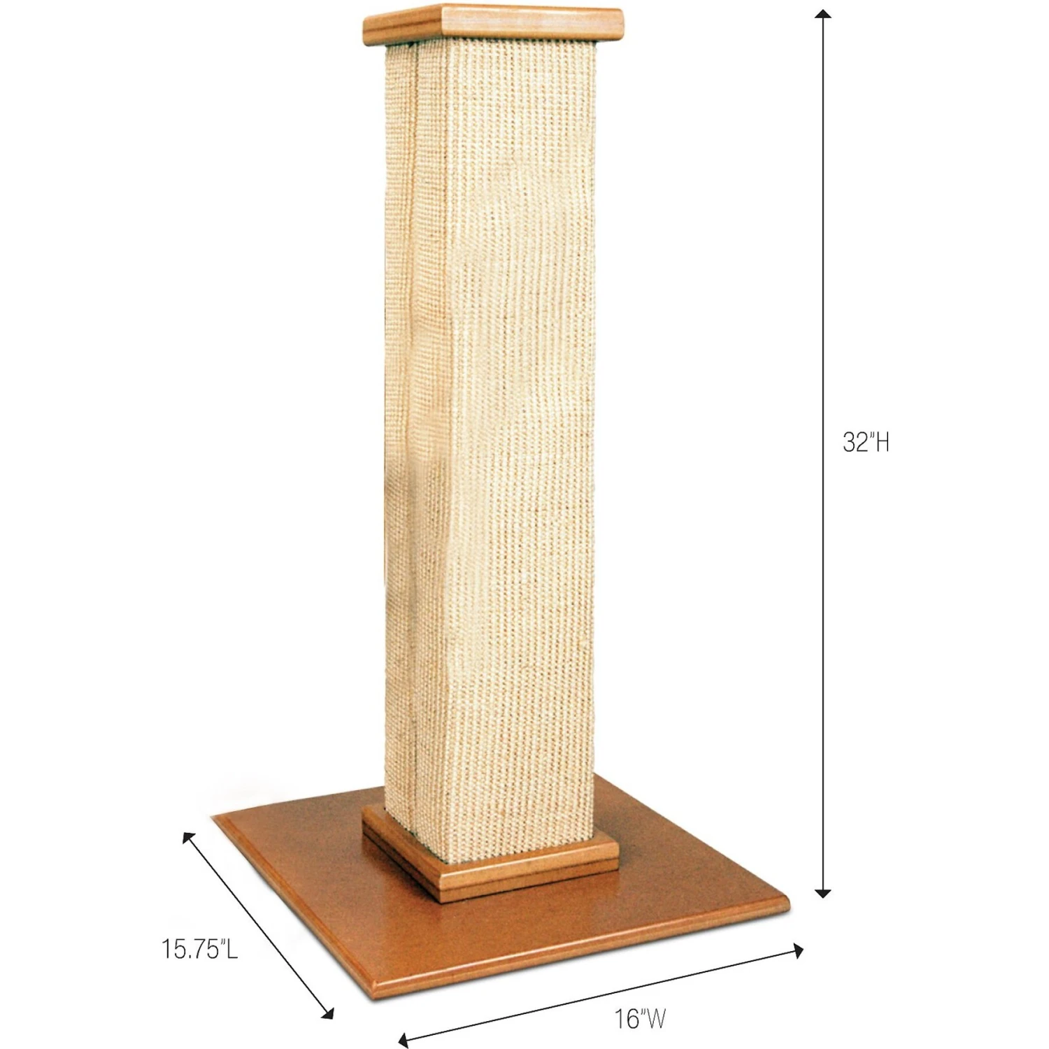 SmartCat The Ultimate 32-in Sisal Cat Scratching Post - Image 2
