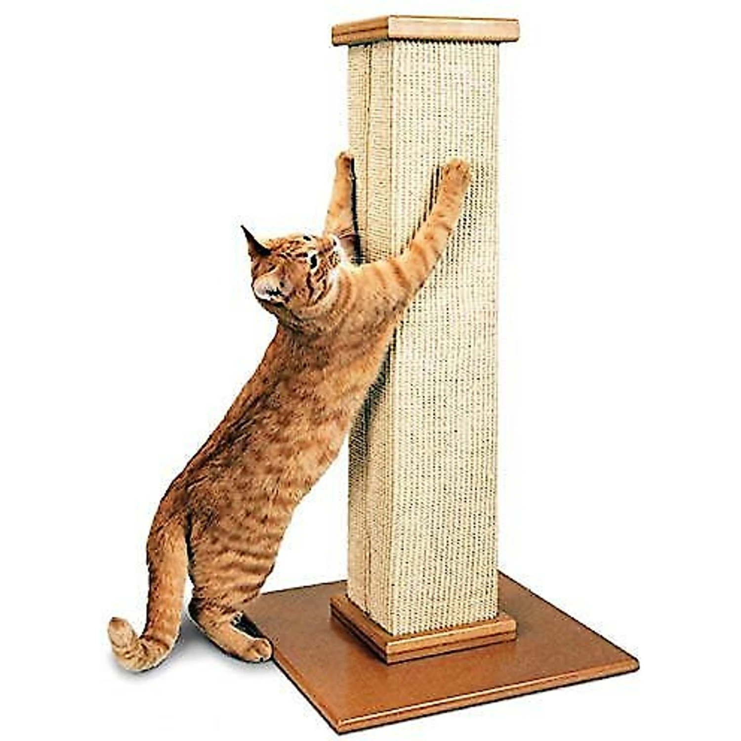 SmartCat The Ultimate 32-in Sisal Cat Scratching Post - Image 3