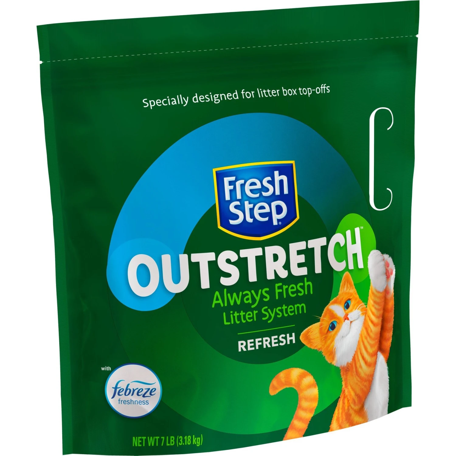 Fresh Step Outstretch Always Fresh Litter System, Refill 7-lb Pouch - Image 3