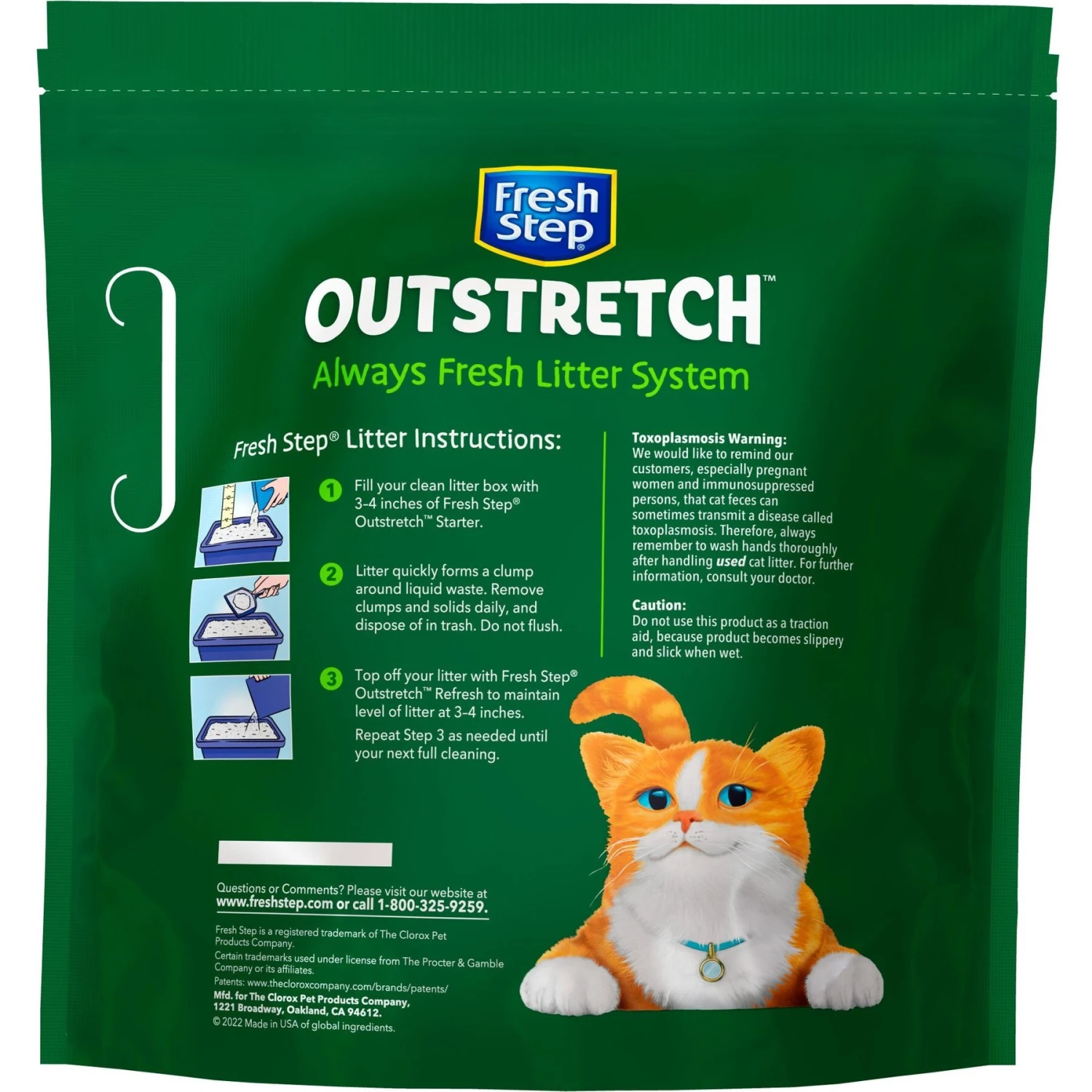 Fresh Step Outstretch Always Fresh Litter System, Refill 7-lb Pouch - Image 5