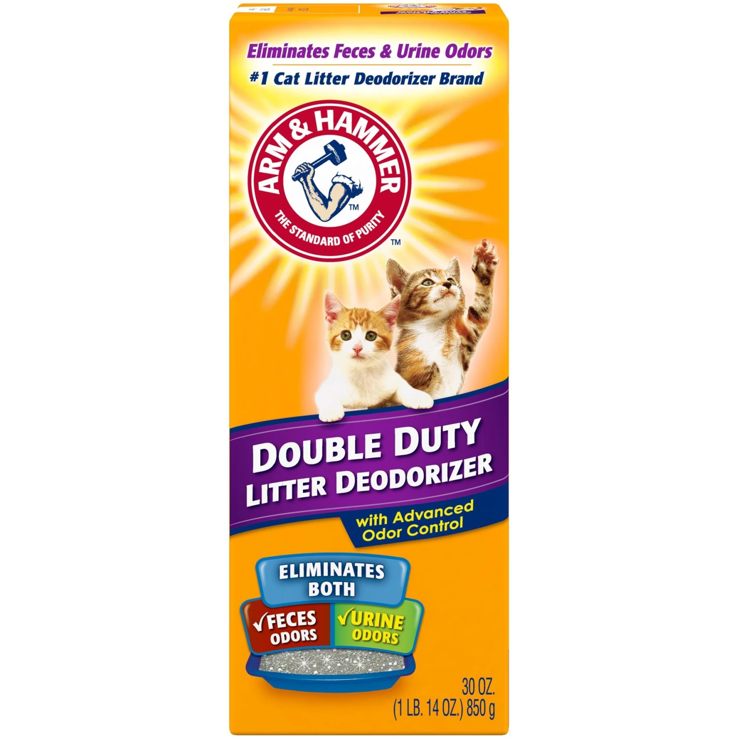Dr. Elsey's Ultra Unscented Clumping Clay Cat Litter & Arm & Hammer Litter Baking Soda Double Duty Cat Litter Deodorizer - Image 2