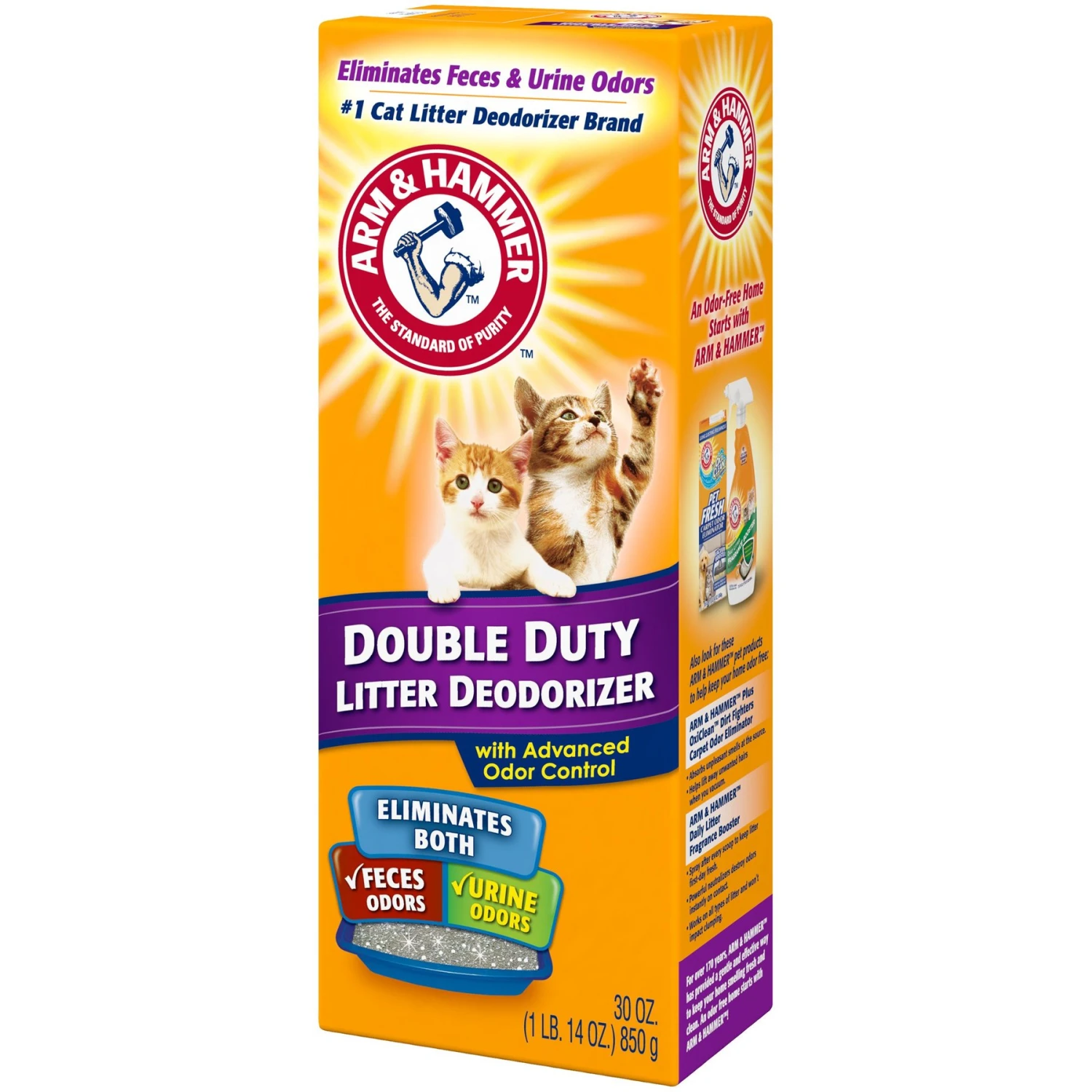 Dr. Elsey's Ultra Unscented Clumping Clay Cat Litter & Arm & Hammer Litter Baking Soda Double Duty Cat Litter Deodorizer - Image 9