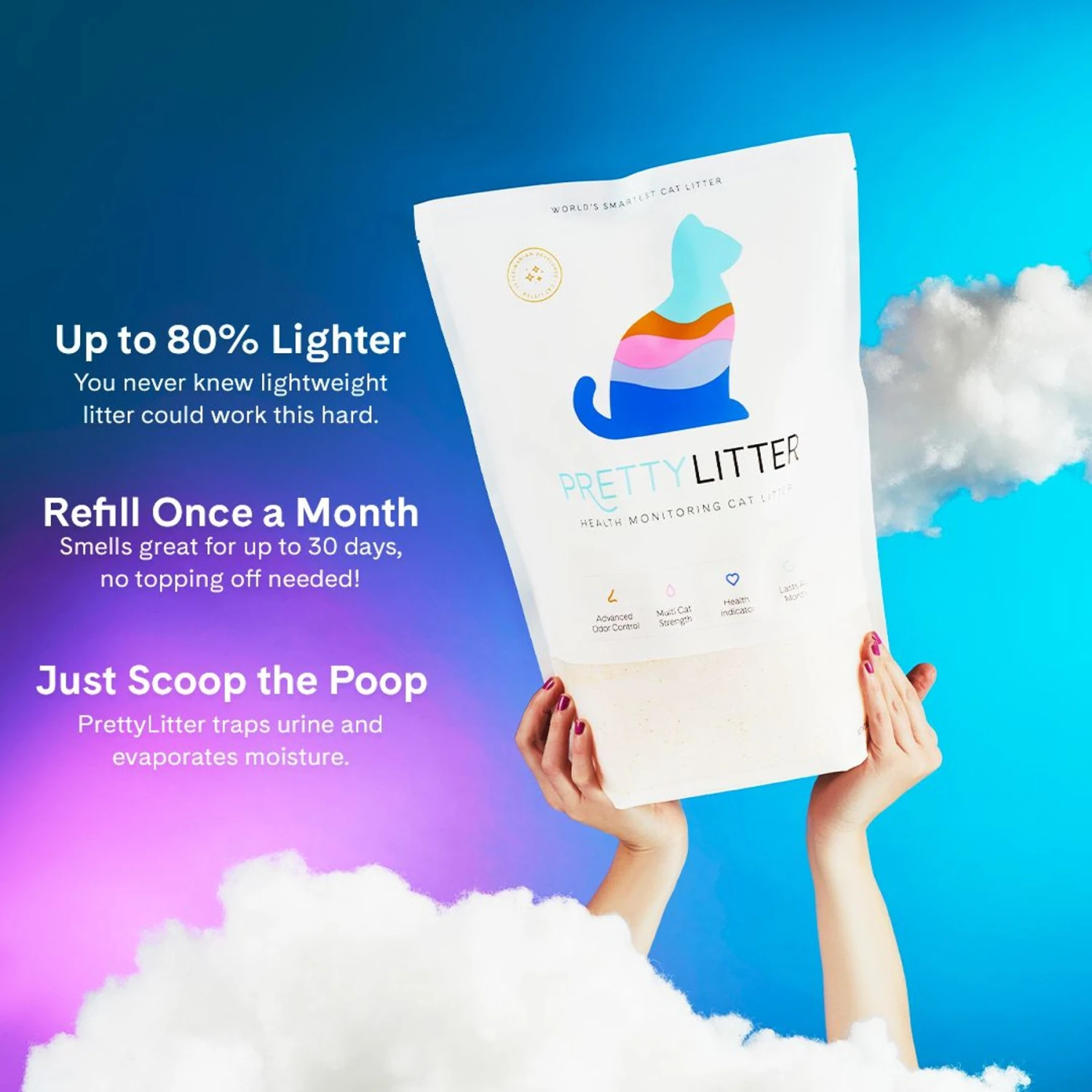 PrettyLitter Health Monitoring Cat Litter - Image 5