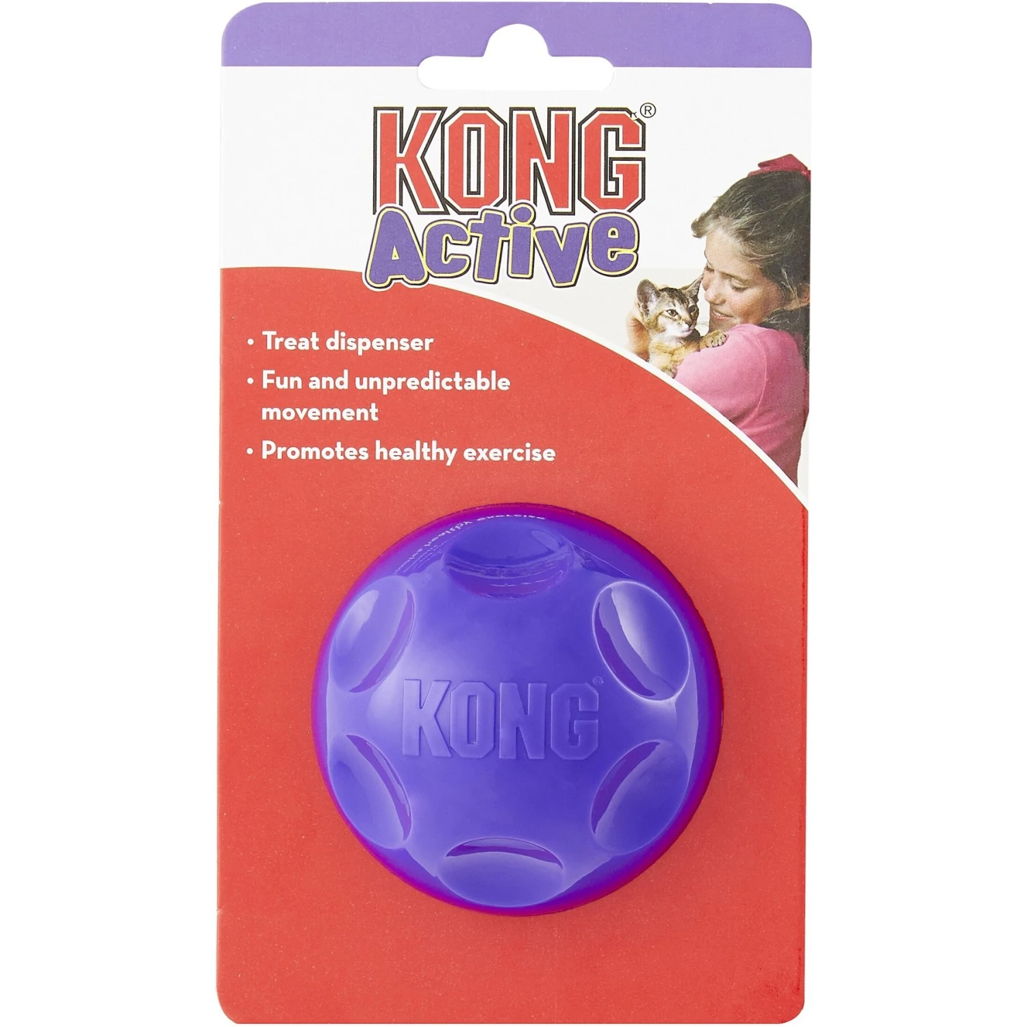 KONG Active Treat Ball Cat Toy - Image 5