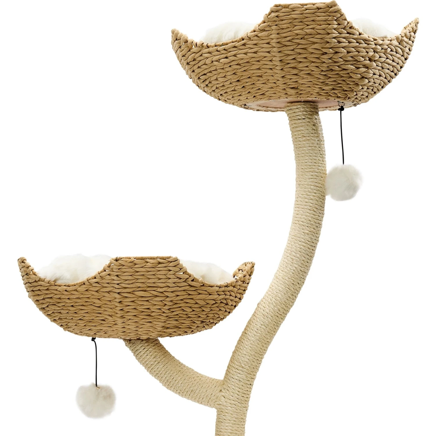 Mau Lifestyle Ivy Cat Tree, White, Large - Image 5