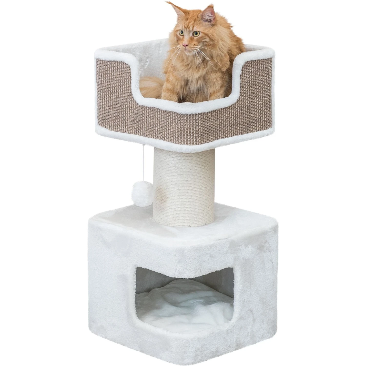 TRIXIE Ava Cat Scratching Post, XX-Large, Brown/White - Image 3