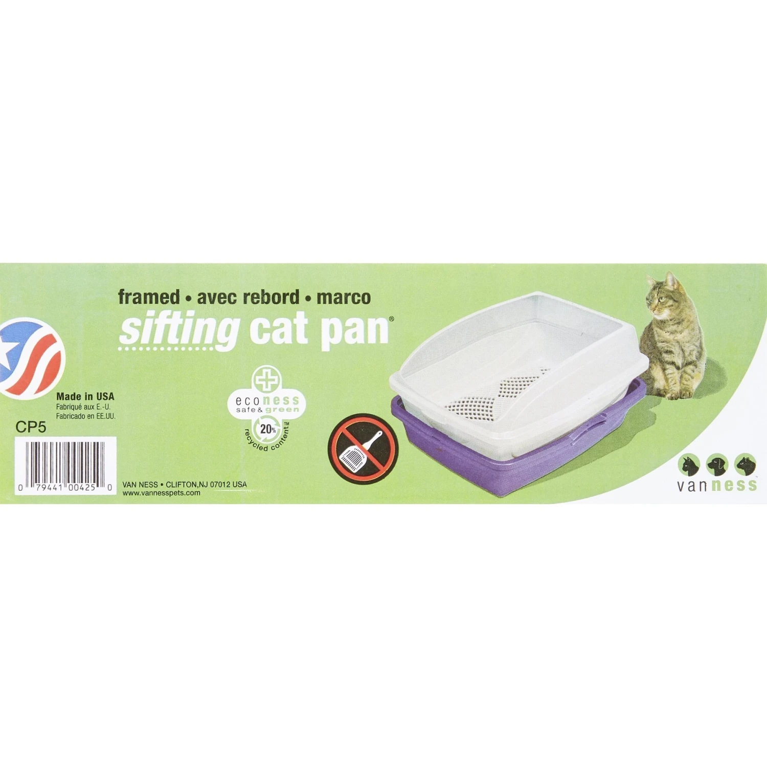 Van Ness Sifting Cat Litter Pan With Frame - Image 8