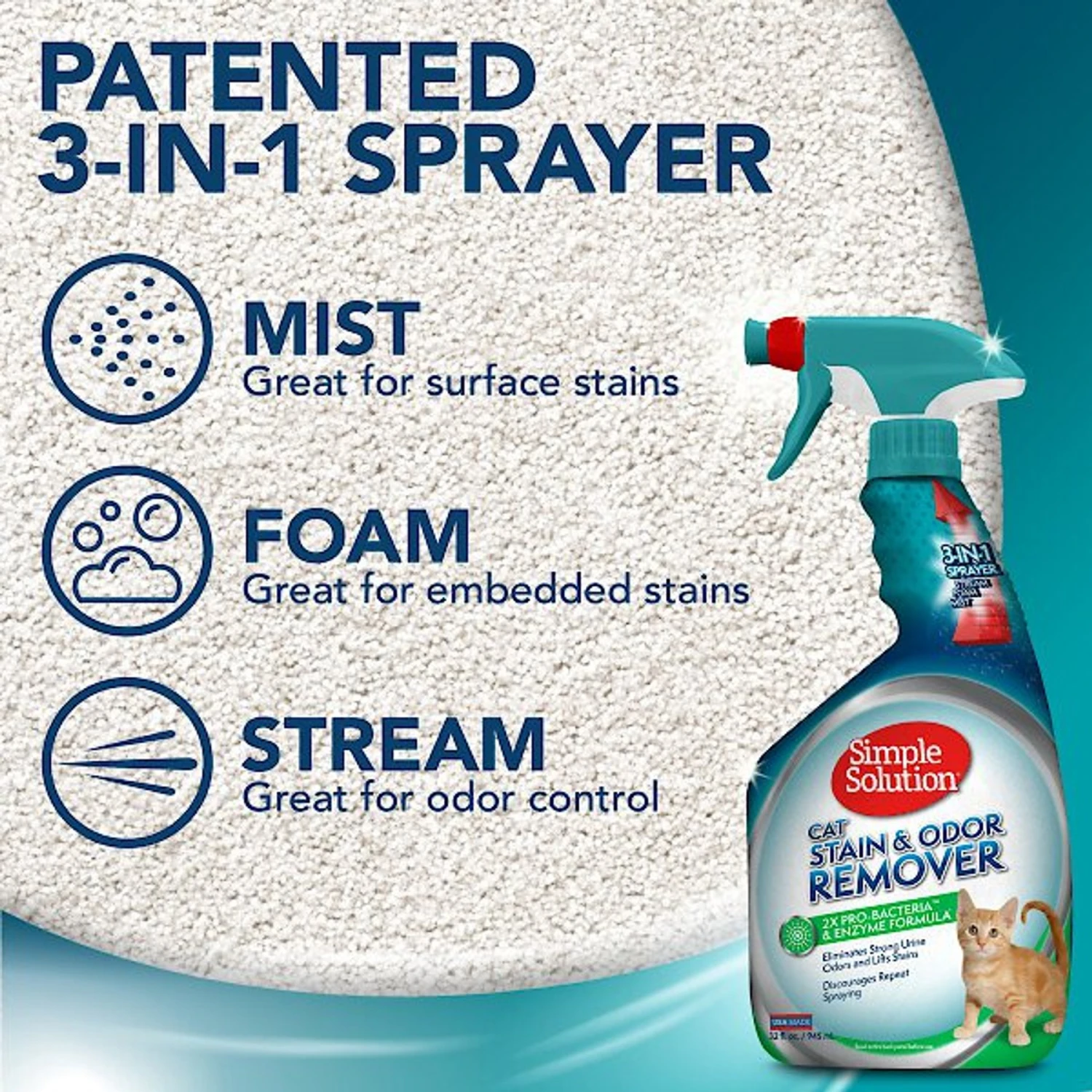 Simple Solution Cat Stain & Odor Remover - Image 3