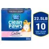 Fresh Step Clean Paws Calm Low Tracking Rose & Chamomile Scented Clumping Cat Litter