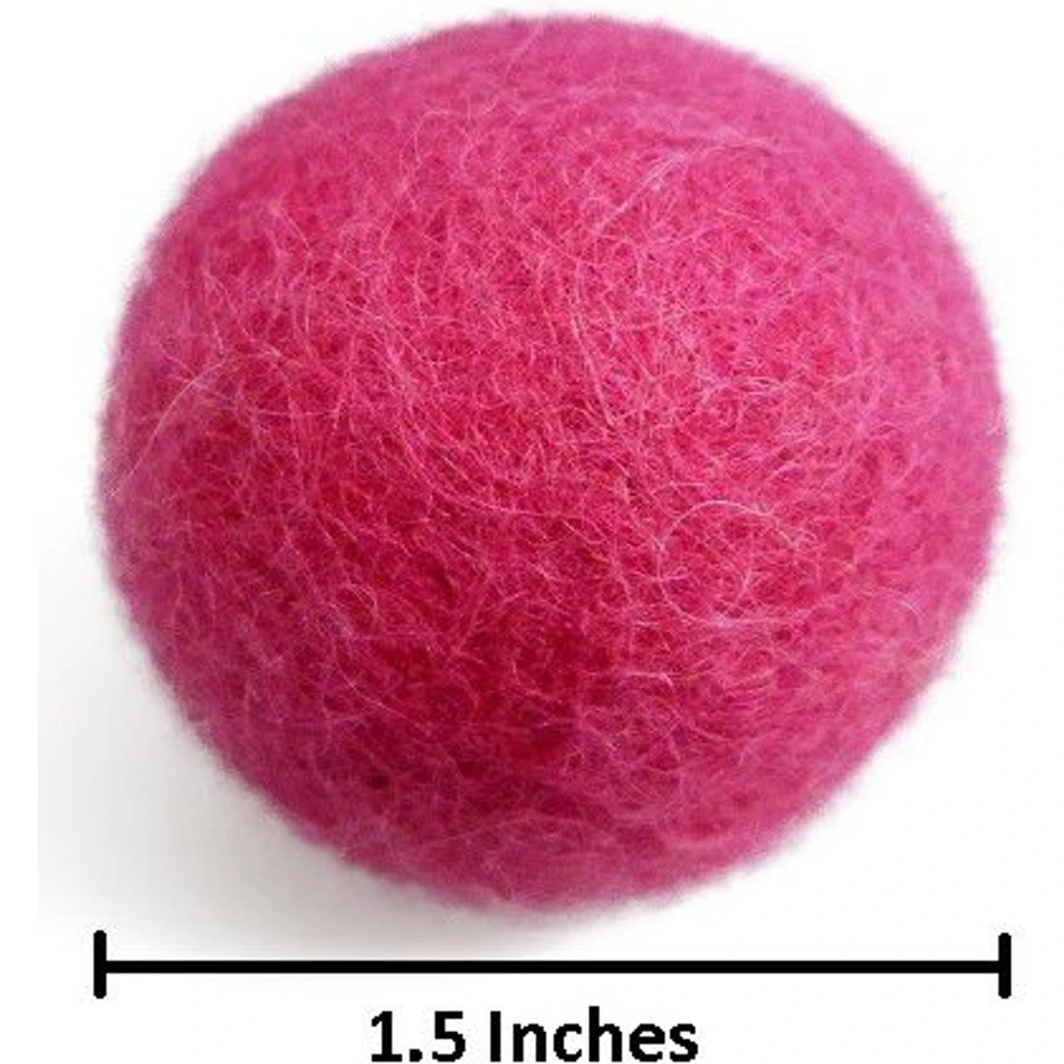 Earthtone Solutions Felted Wool Cat Ball Toy, 6 Count - Image 2