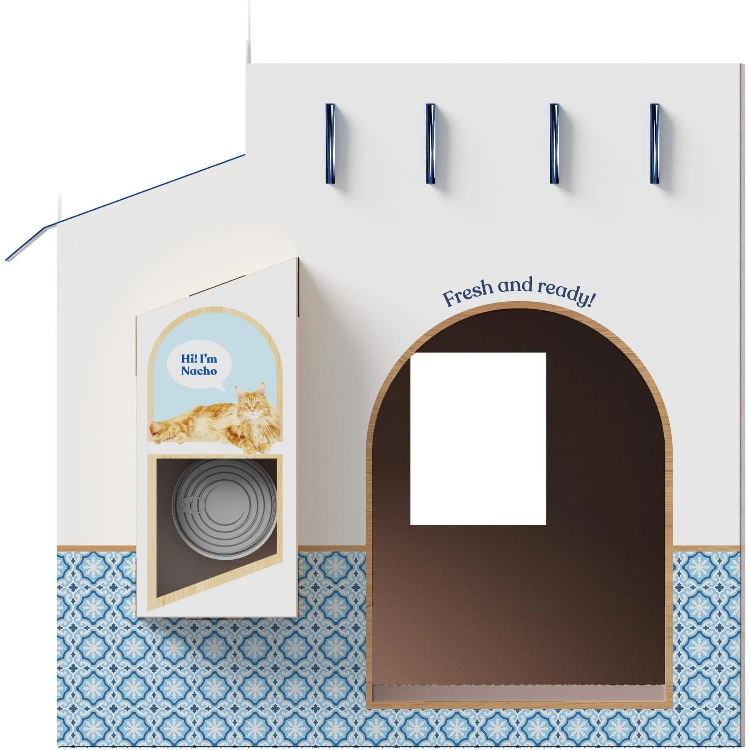 Made By Nacho Nacho's Fish Market Cat Toy, Multi-colored - Image 2