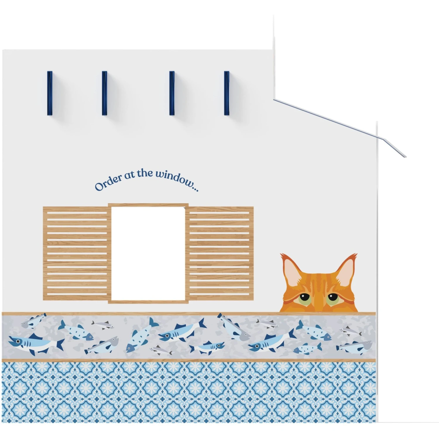 Made By Nacho Nacho's Fish Market Cat Toy, Multi-colored - Image 4