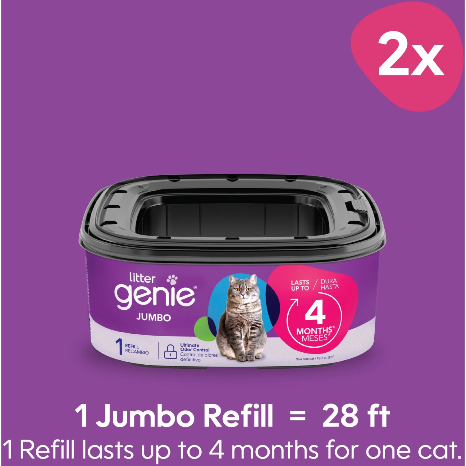 Litter Genie Jumbo Refill - Image 2