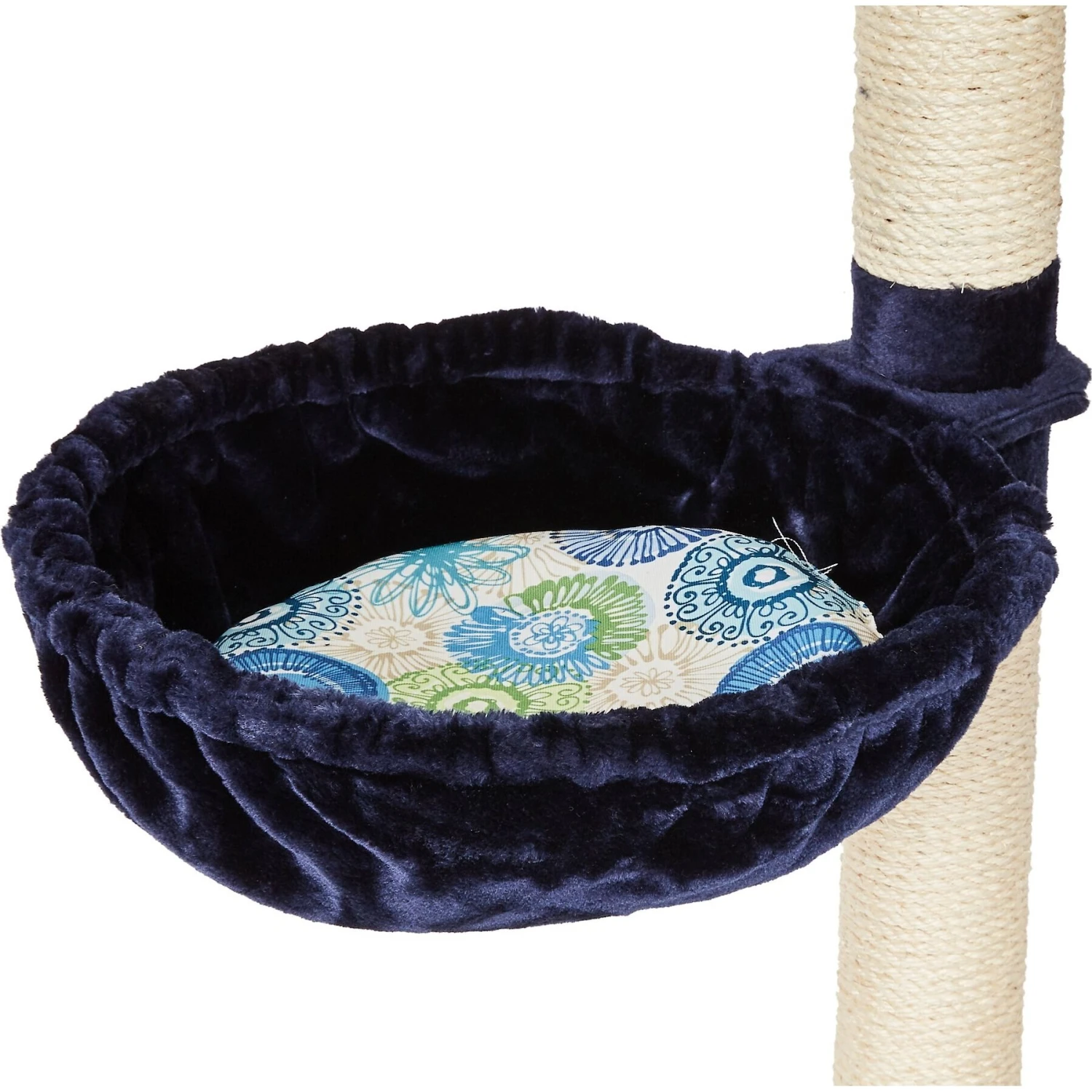 MidWest Feline Nuvo Resort 60-in Faux Fur Cat Tree - Image 4