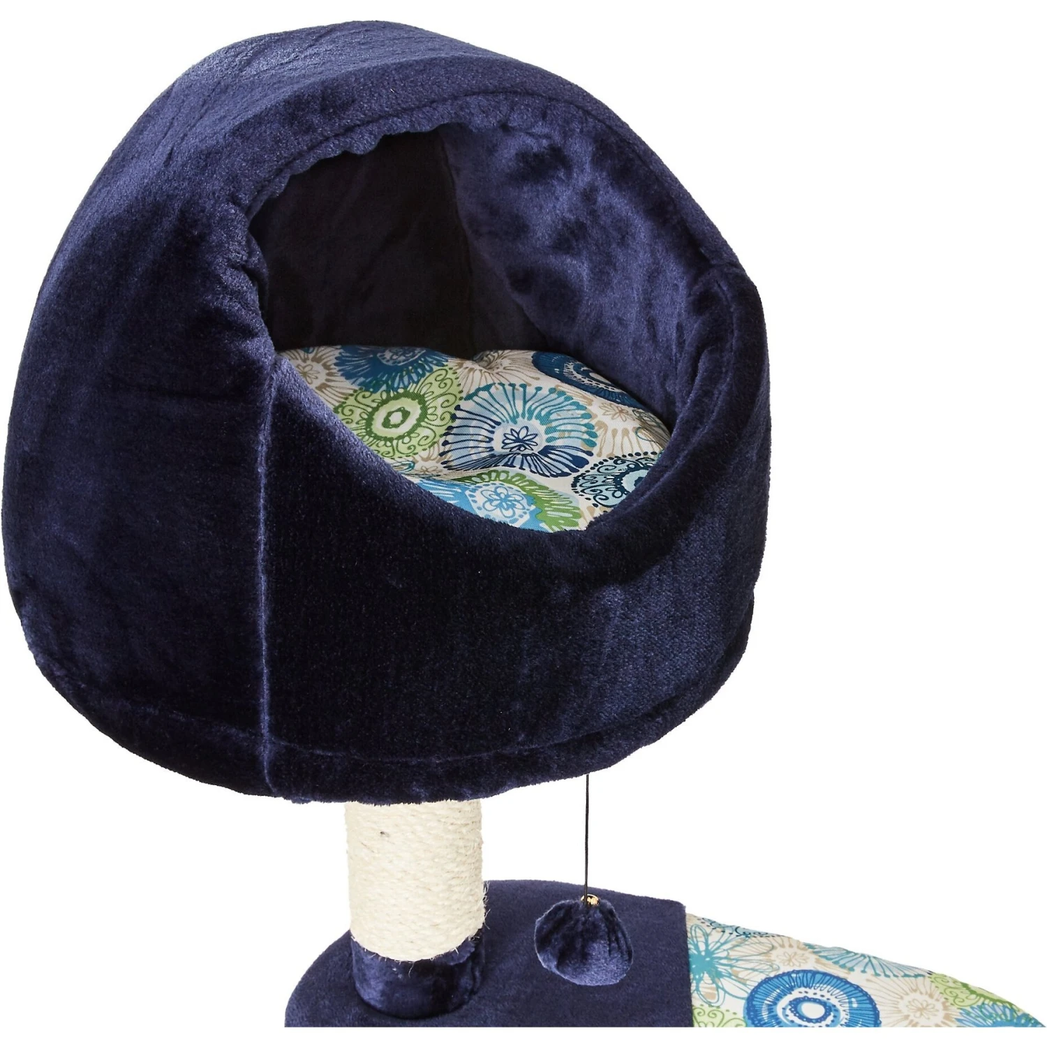 MidWest Feline Nuvo Resort 60-in Faux Fur Cat Tree - Image 6