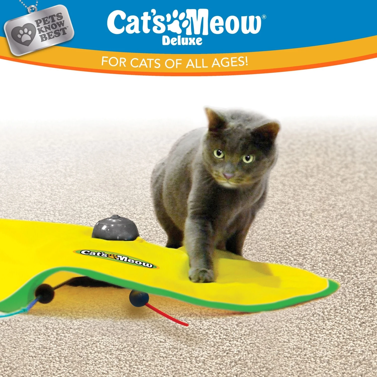 Cat's Meow Motorized Chaser Cat Toy - Image 7