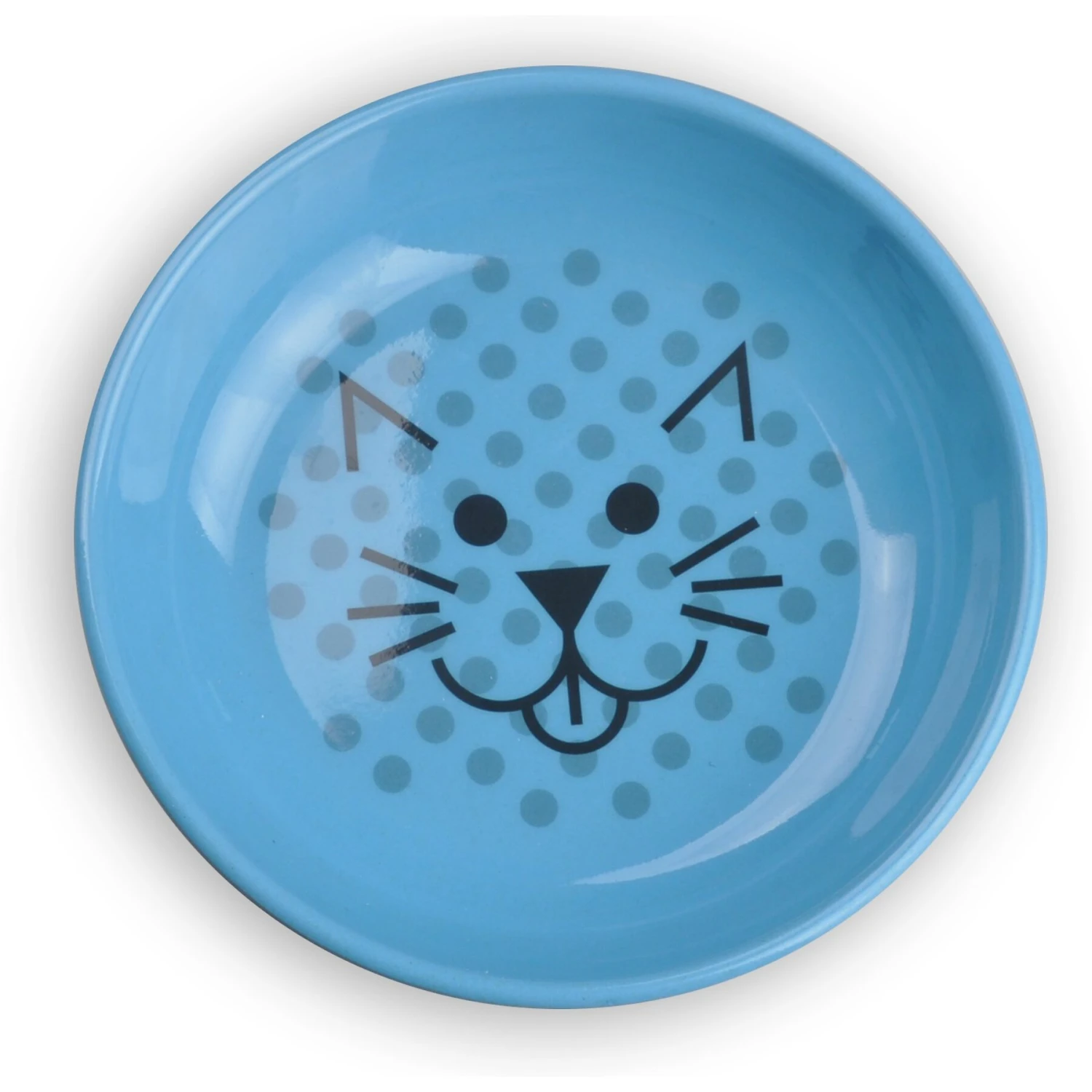 Van Ness Ecoware Non-Skid Cat Dish, Blue - Image 7