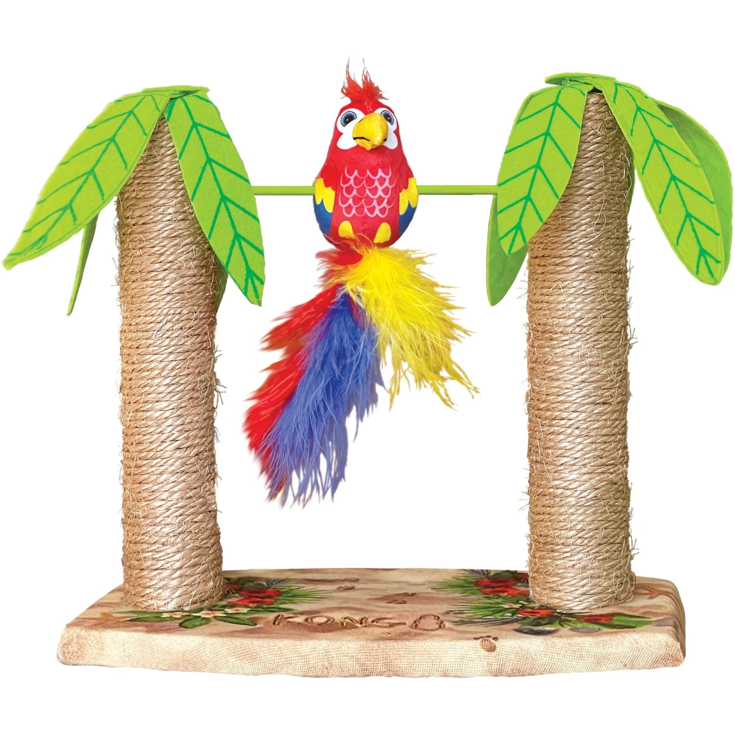 KONG Play Spaces Tiki Twirl Cat Toy