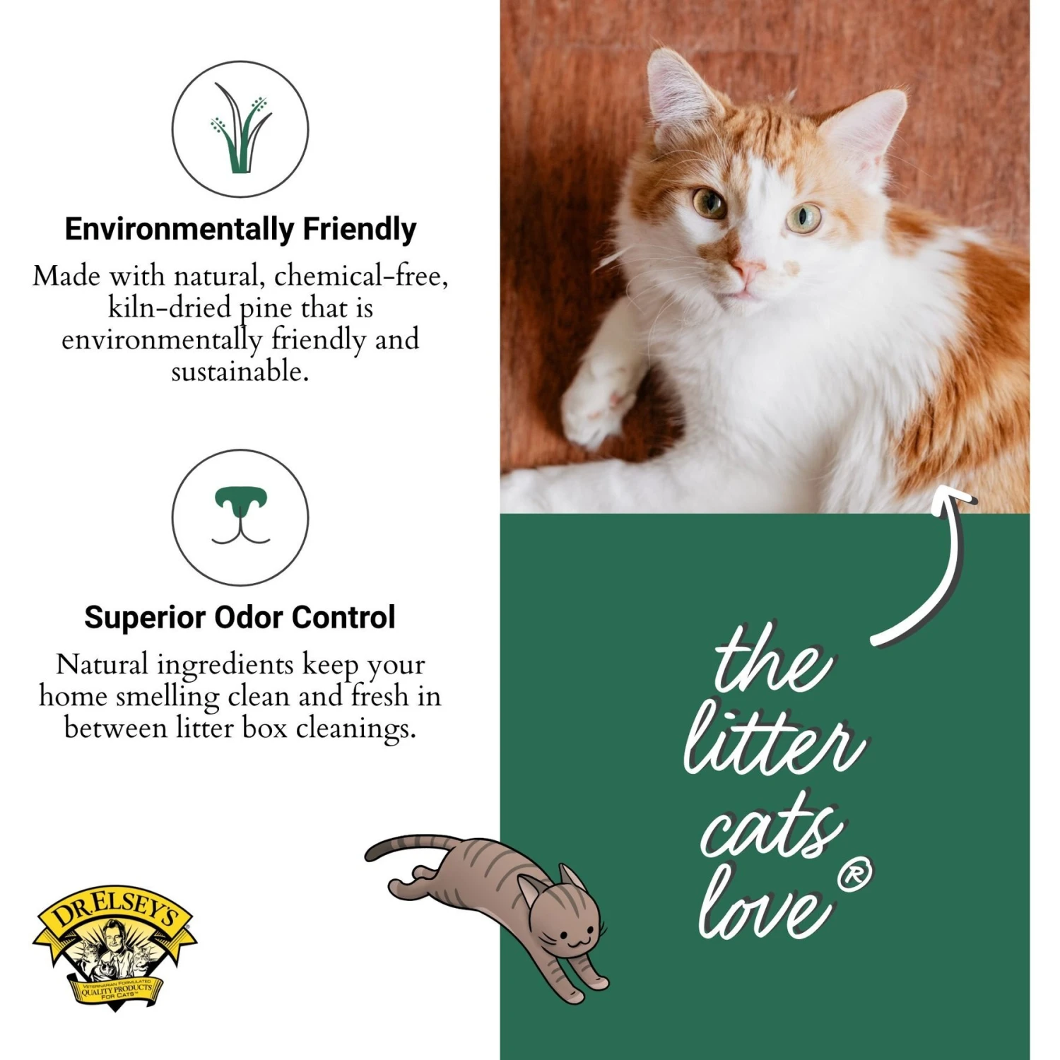 Dr. Elsey's Pine All-Natural Kiln-Dried Cat Litte - Image 5