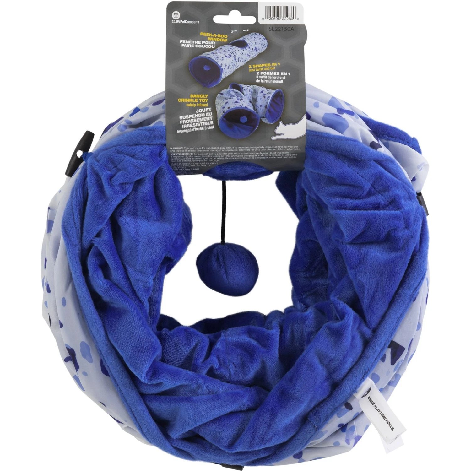 JW Pet Twist-Ee Tunnel Cat Toy - Image 2