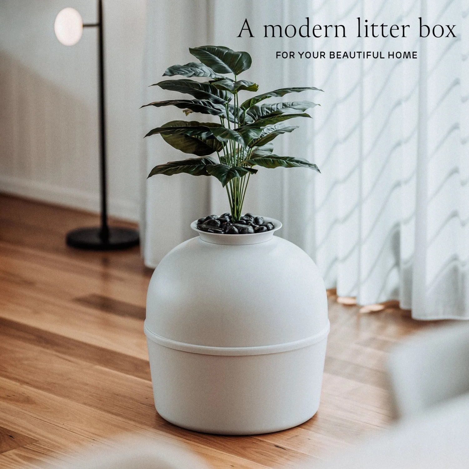 Bundle & Bliss Secret Litter Box Hidden Cat Litter Box Plant - Image 2