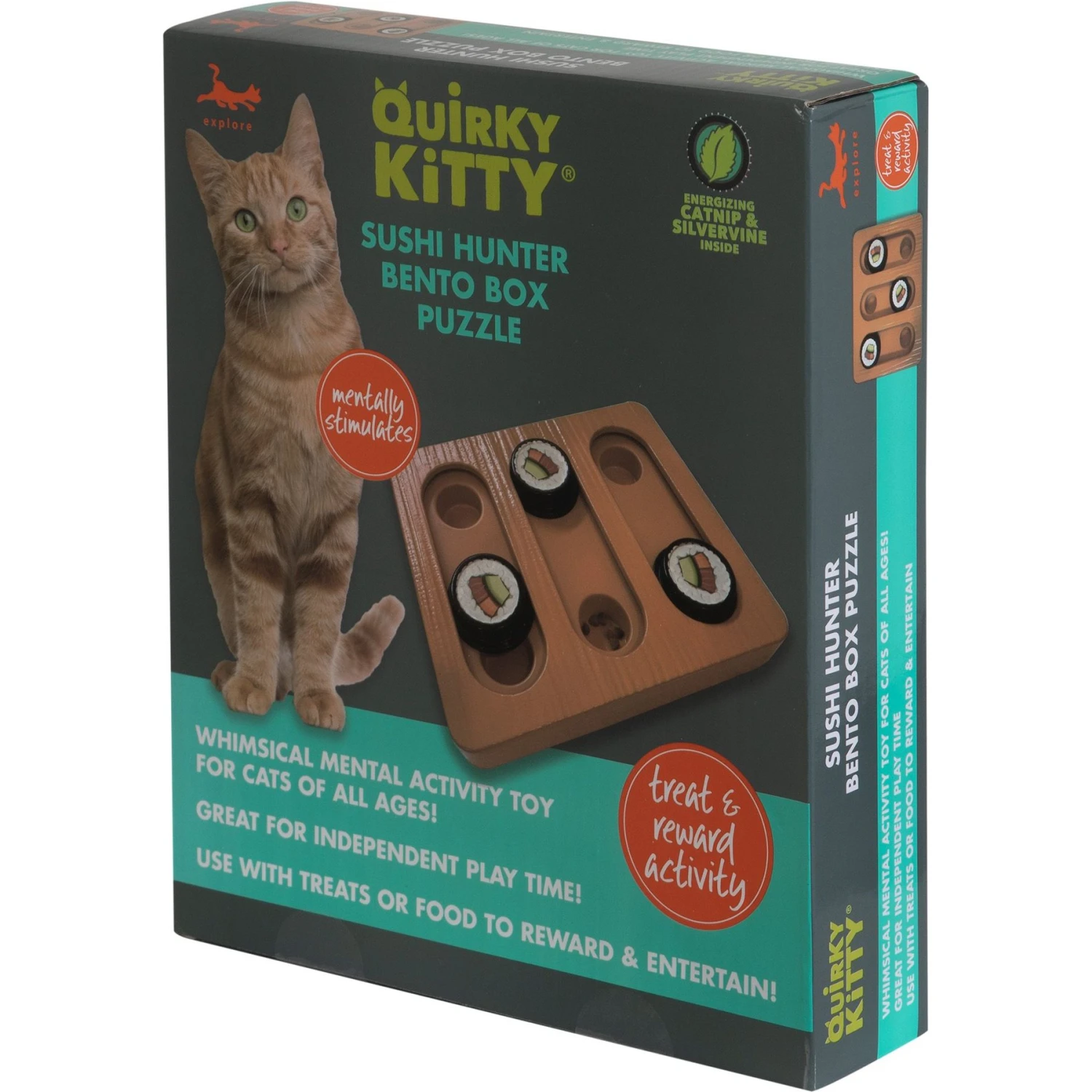 Quirky Kitty Bento Box Puzzle Cat Toy - Image 4