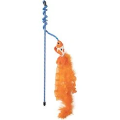Quirky Kitty Cute Koi Wand Cat Toy