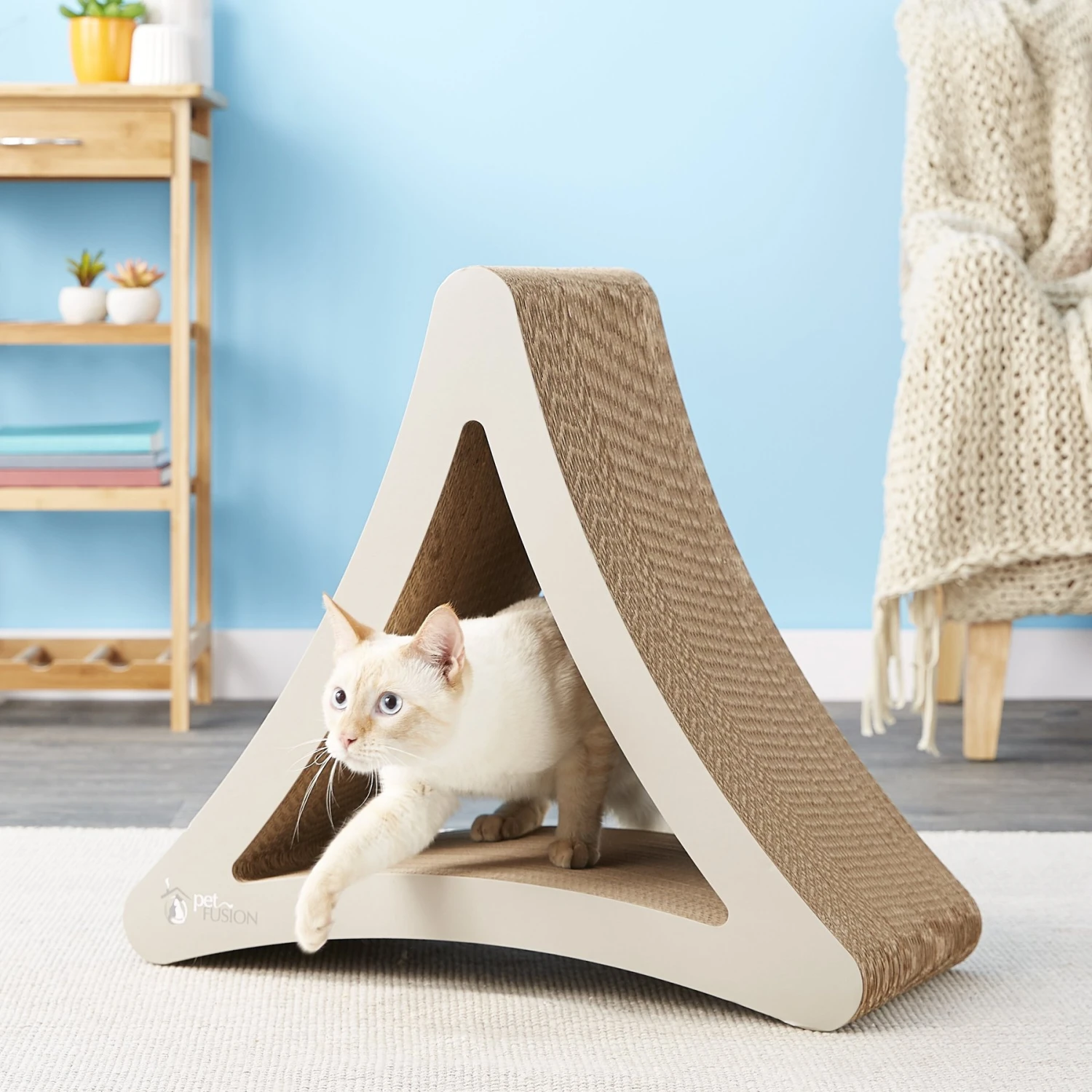 PetFusion Vertical Cat Scratcher Toy With Catnip - Image 7